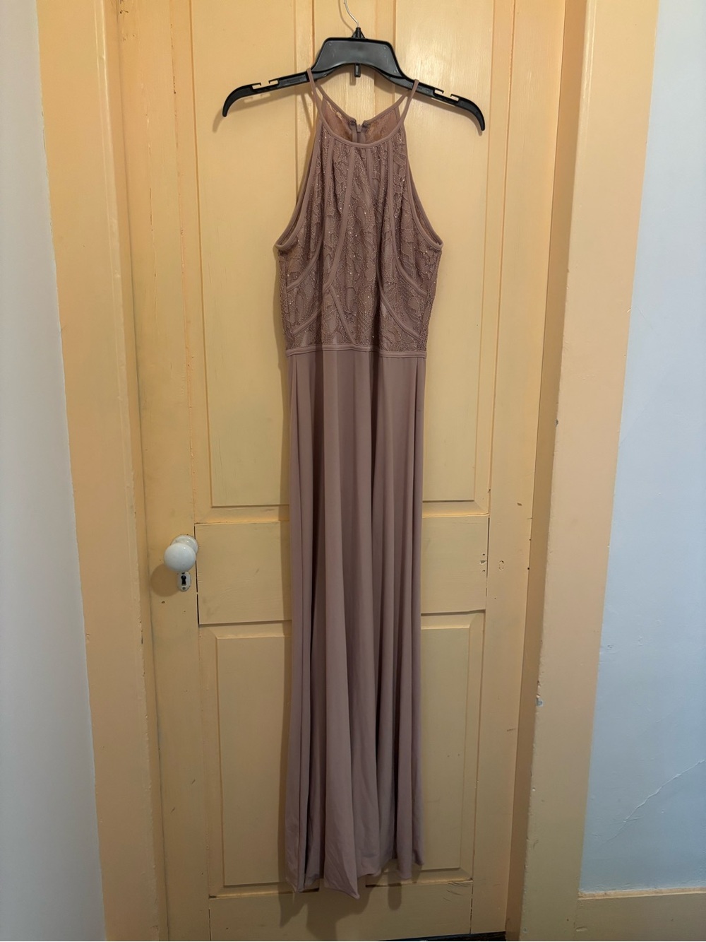 Rose gold dress